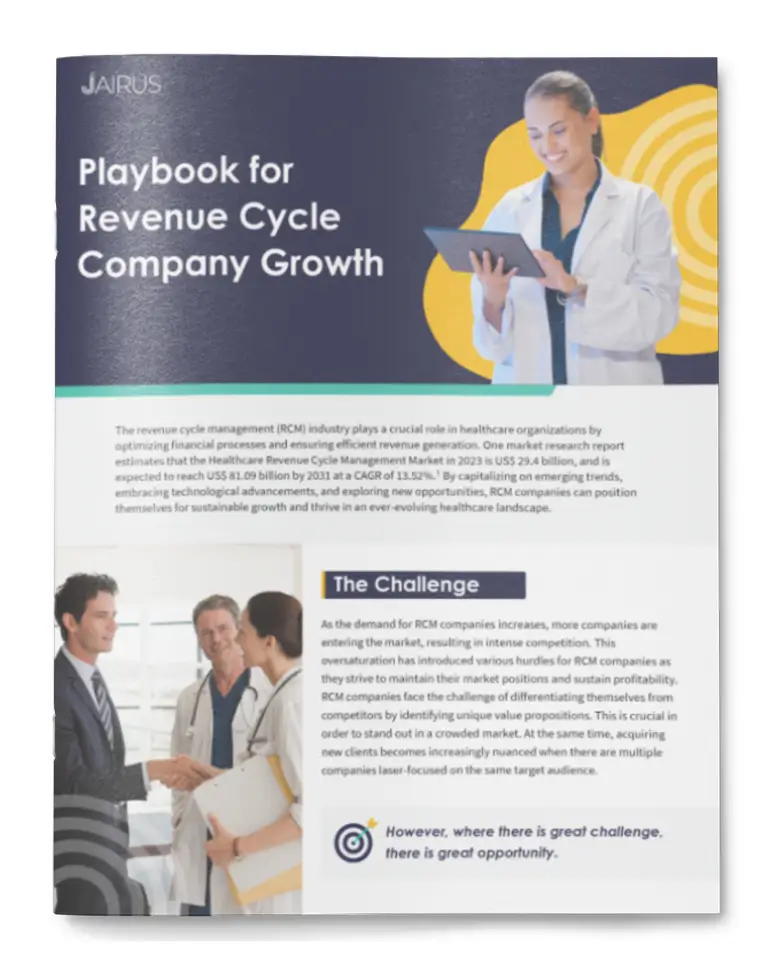 Playbook for Revenue Cycle Growth